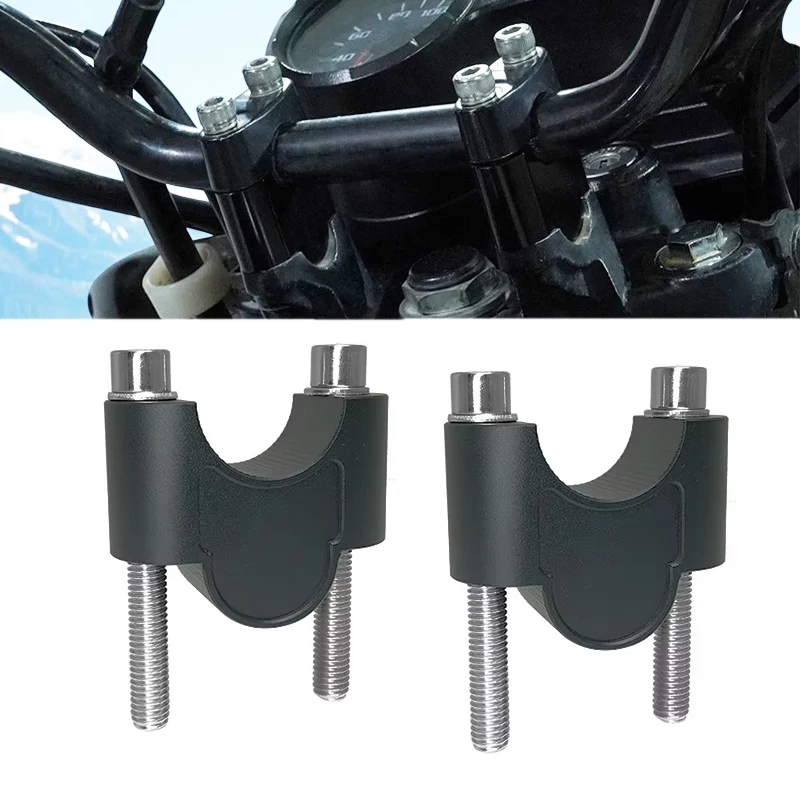 

For Suzuki VSTROM 650 1000 1050/XT V-STROM 250 DL650 DL1000 Motorcycle Handlebar Riser Mount Handle Bar Clamp Rise Extend Adapte