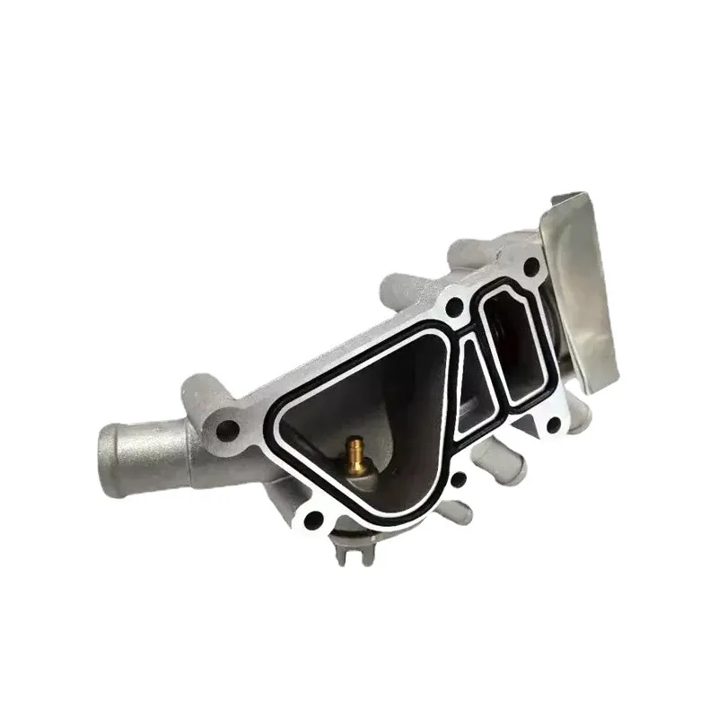 

1130416 Aluminum Thermostat Housing Cover Assembly Kit Engine Coolant Water Flange Pump Outlet fit for Ford Ka 1.3 1.6 1218087 1