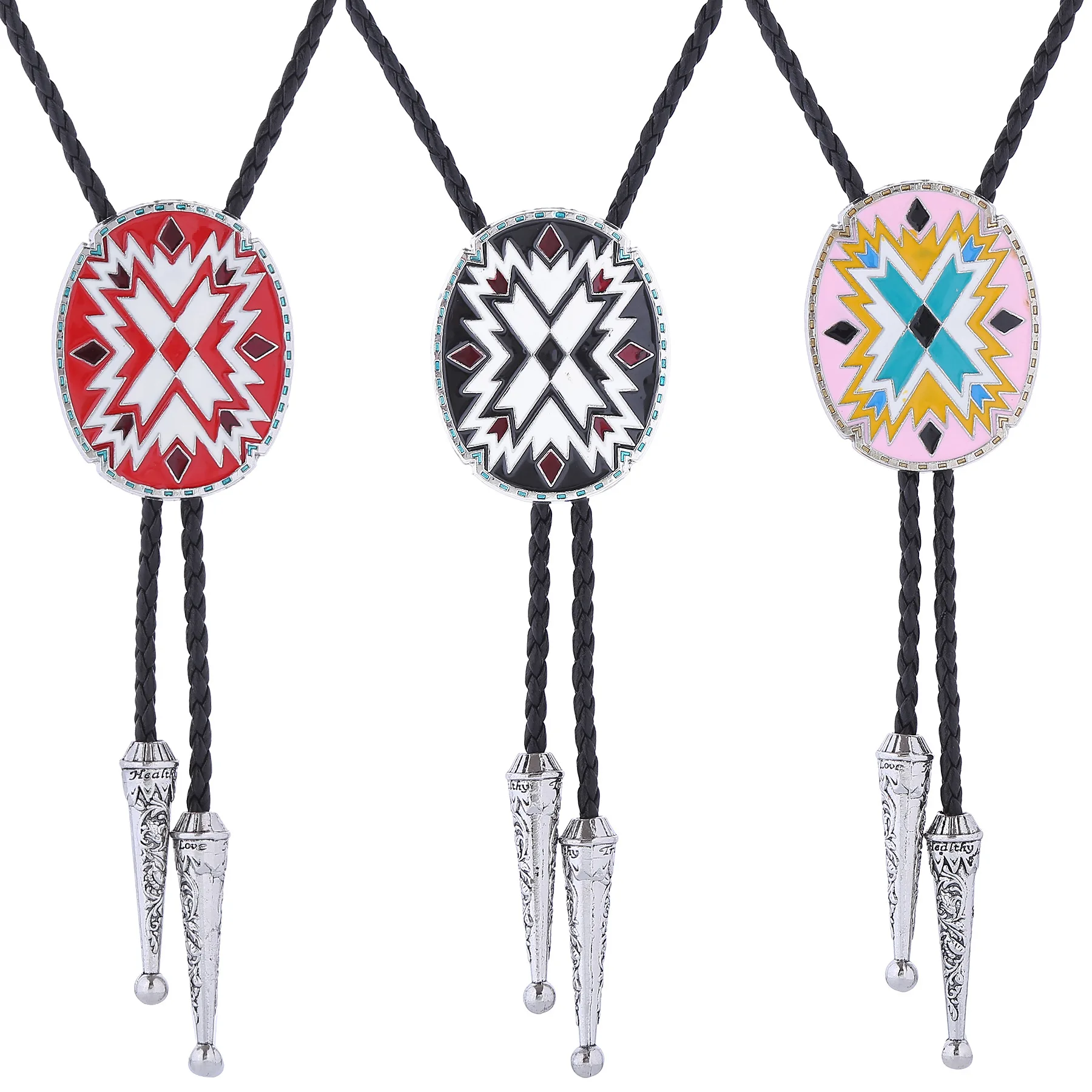 

Totem bolo tie Collar Rope Shirt accessories American Western bolo tie