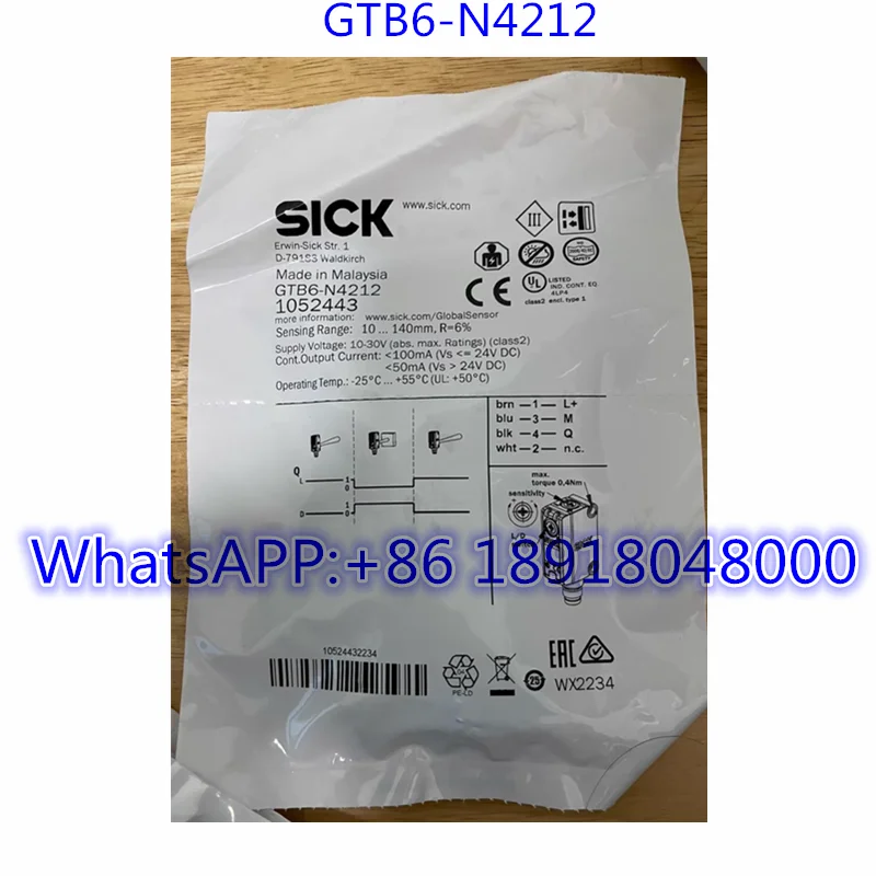 

Brand New GTB6-N4212 Sensor 1052443 Fast Shipping