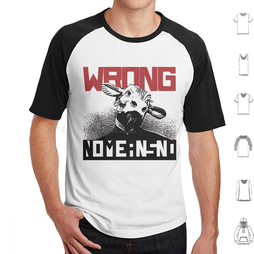 Wrong T Shirt 6xl Cotton Cool Tee Nomeansno Music Album Record Vinyl Band Artist