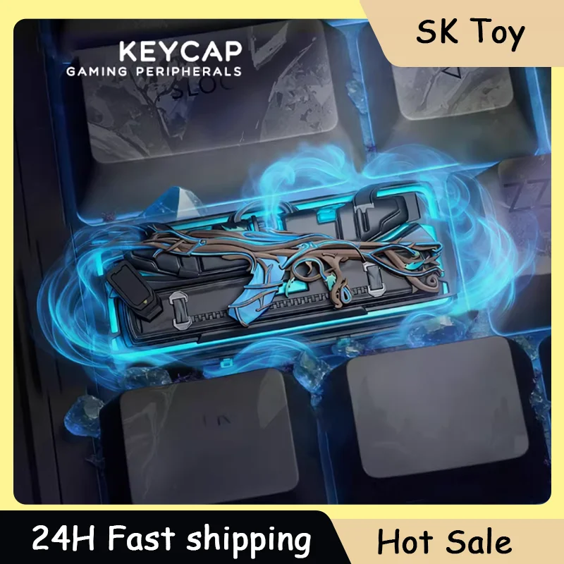 

Механическая клавиатура Valorant Reaver Vandal: Кейкап для удаления клавиш, игровая периферия, подарки, украшения, реквизит, модель