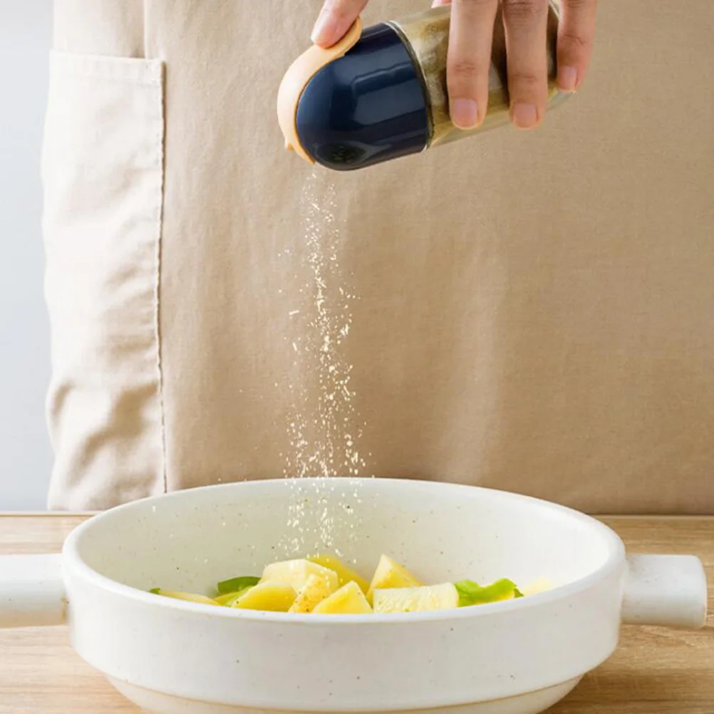 

1Pcs Seasoning Jar Cartoon Bird Spout Kitchen Storage Container Portable Spice Bottle Practical Multifunctional