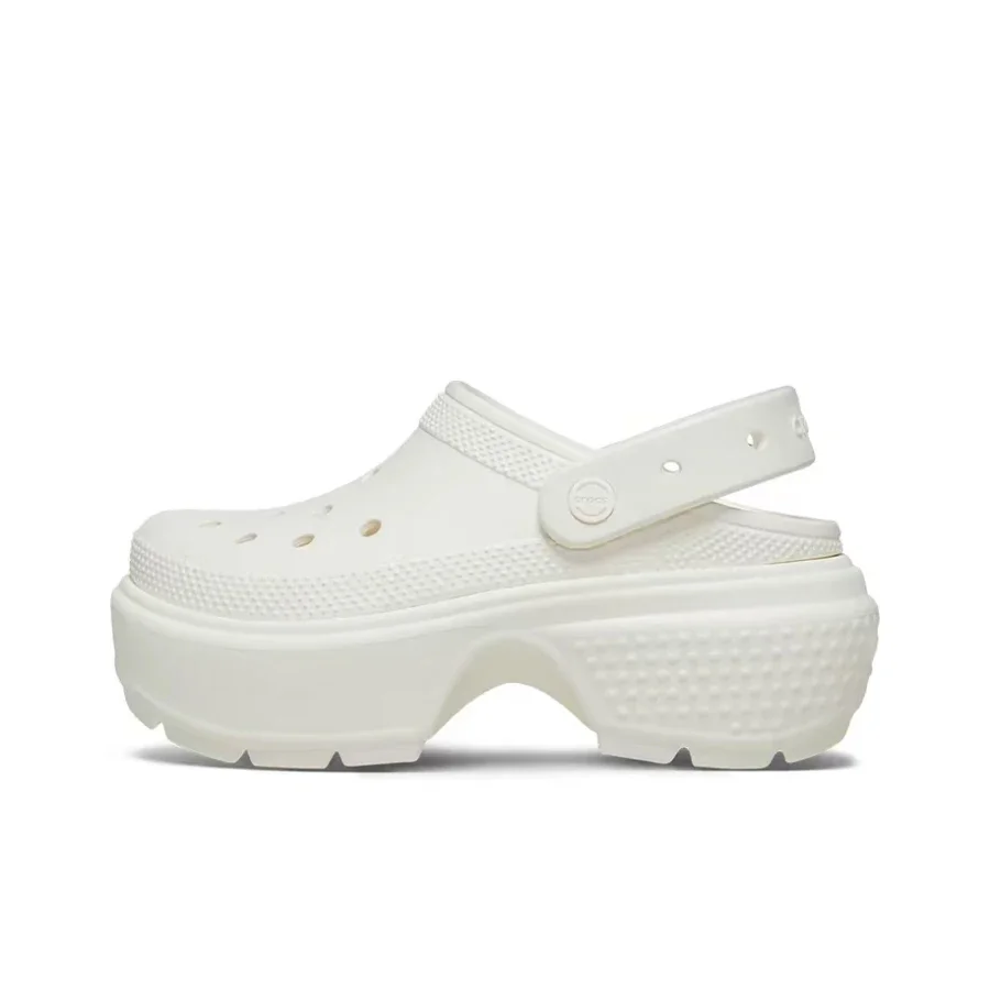 Crocs Stomp Clog: Lightweight,Comfortable,Non-Slip, Thick-Soled, Elevated Clogs with Large Tread Pattern—Unisex Style 209347-0WV