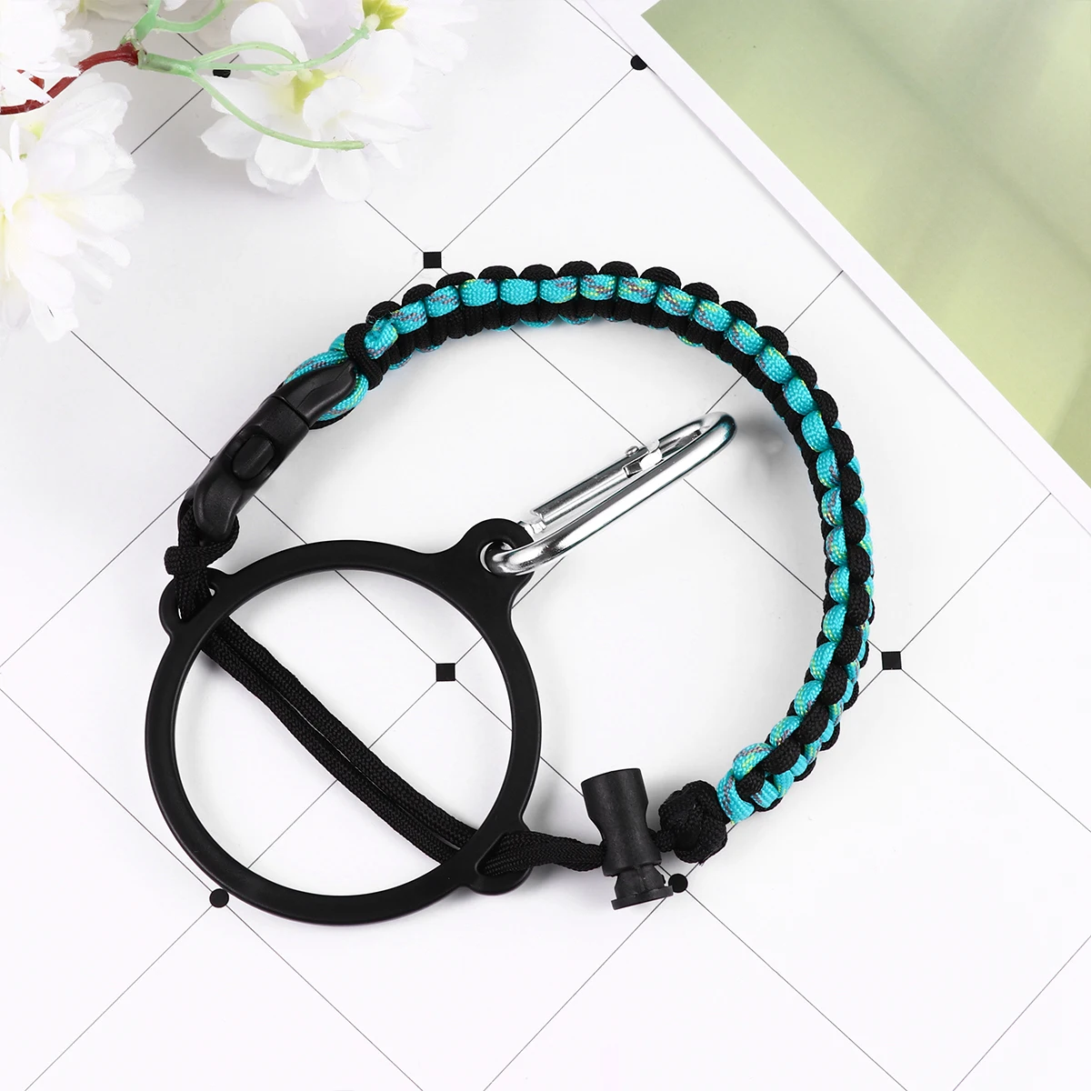 

2pcs Umbrella Rope Thermal Cup Handle for Bottle Safety Strap Outdoor Bottleneck Carrier Heavy Duty Lightweight Durable Cord