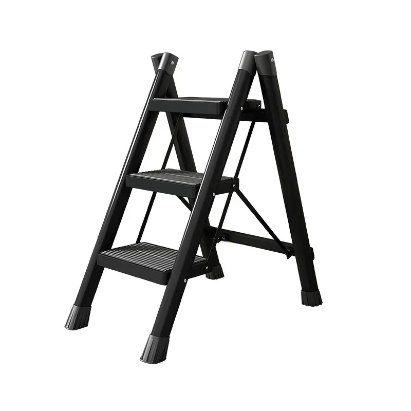 

Indoor Climbing Kitchen Stool Multifunctional Ladder Chair Stable Load-bearing Ladder Stool Folding Storage Step