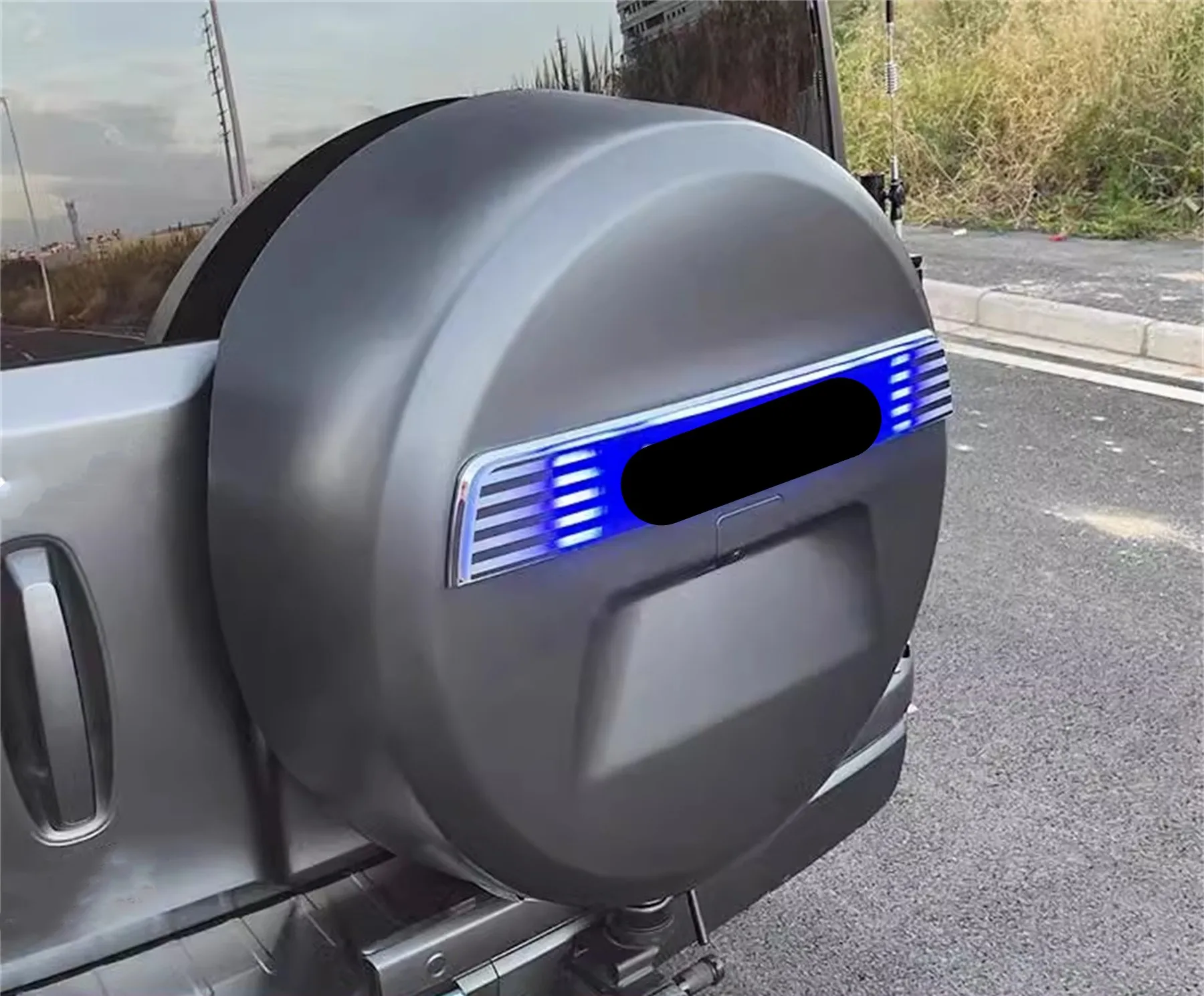 

Чехол на запасное колесо автомобиля для Haval H9 2024, защитный чехол на заднее запасное колесо