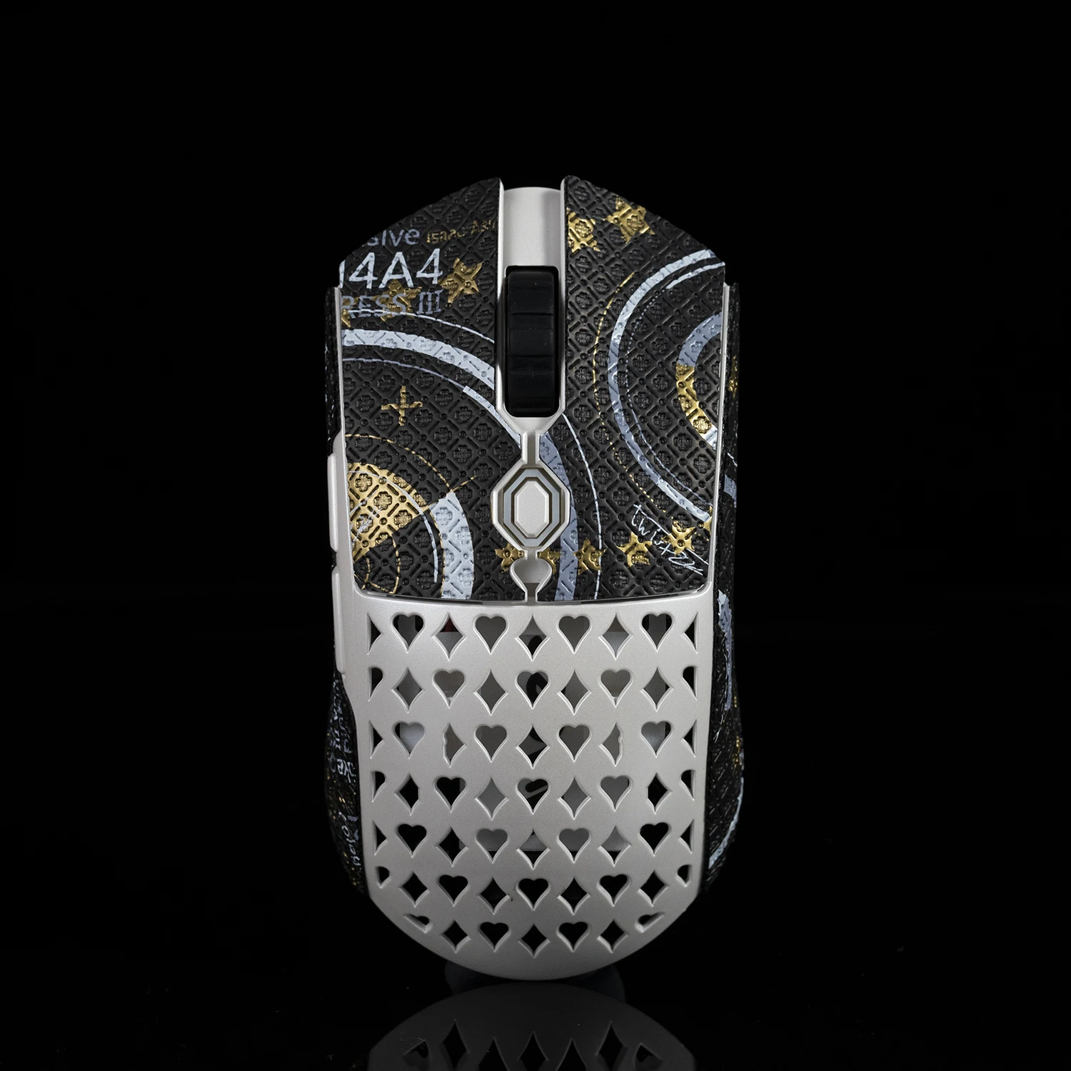 BTL Mouse Grip Tape Skate Handmade Sticker Non Slip Lizard Skin Suck Sweat for Gretxa Without Mouse