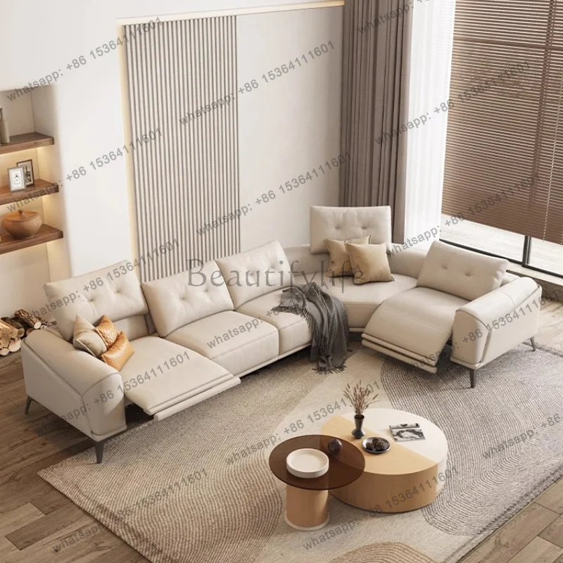 LJY Nordic decoration Living Room Sofas Minimalist Leather lounge large wooden Sofa vintage clear Tumbonas Playa Balcony Furnitu