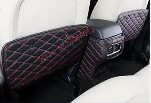 

For Mazda CX-5 CX5 2017-2019 accessories Interior Armrest box Rear seat Kick-proof mat Children's Kick mat Anti-dirty Pad 3pcs