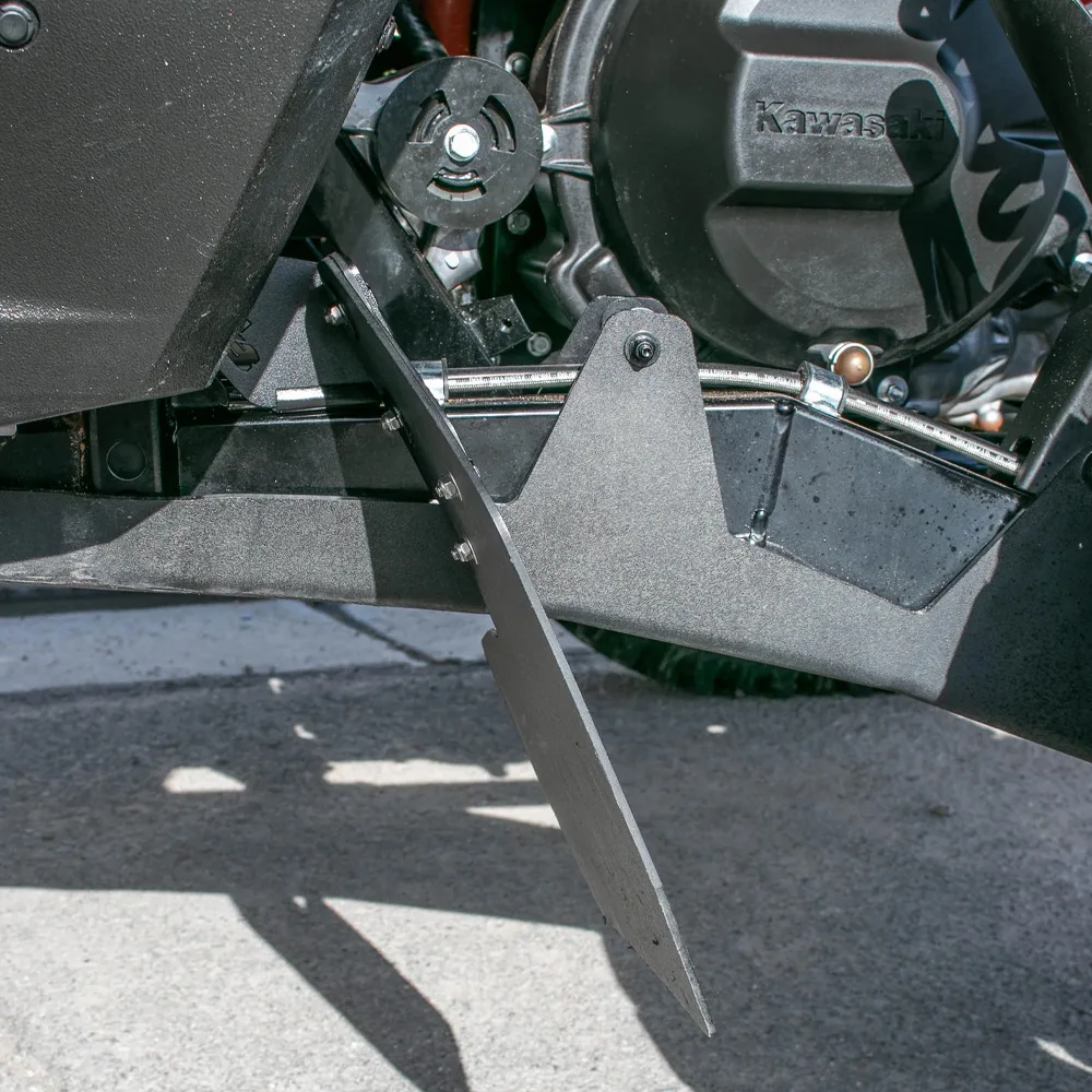 2Pieces Black Rear Mudguard Mudflaps for Kawasaki TERYX KRX 1000 Exterior Parts Mudflaps Flaps