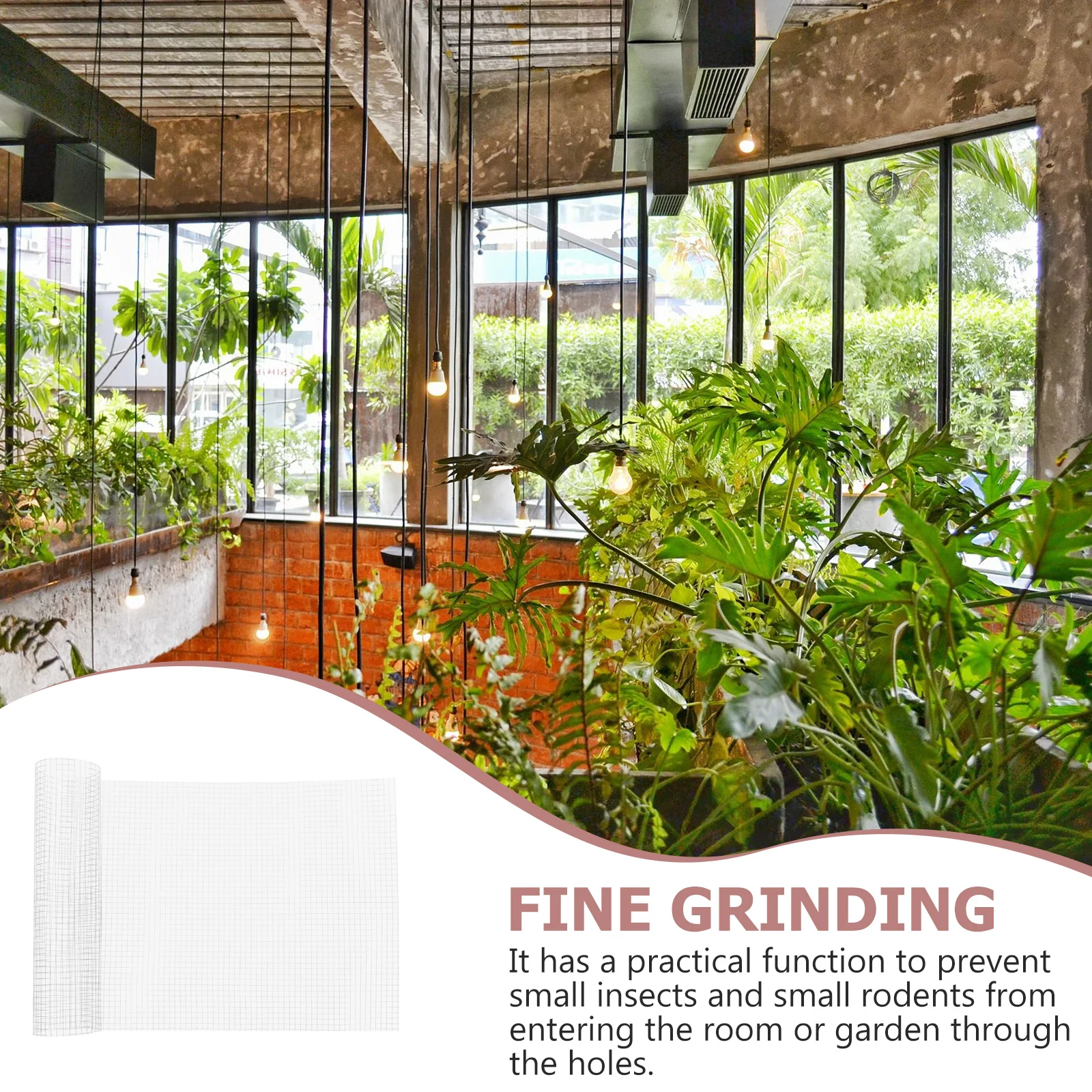 

Stainless Steel Proofing Mesh Woven Wire Mesh Sheet Corrosion Resistant Anti Rust Durable for Kitchen Garden Doors Windows