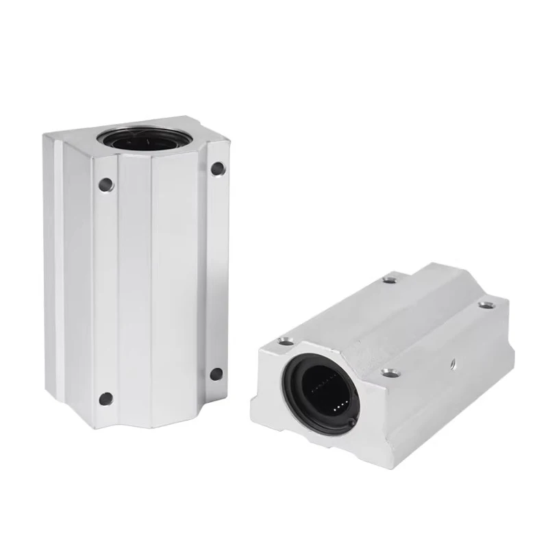 High Temperature Box Type Standard Extended Slider SCS13UU SCS13LUU Block Copper Sleeve Steel Protection CNC Mechanical Parts