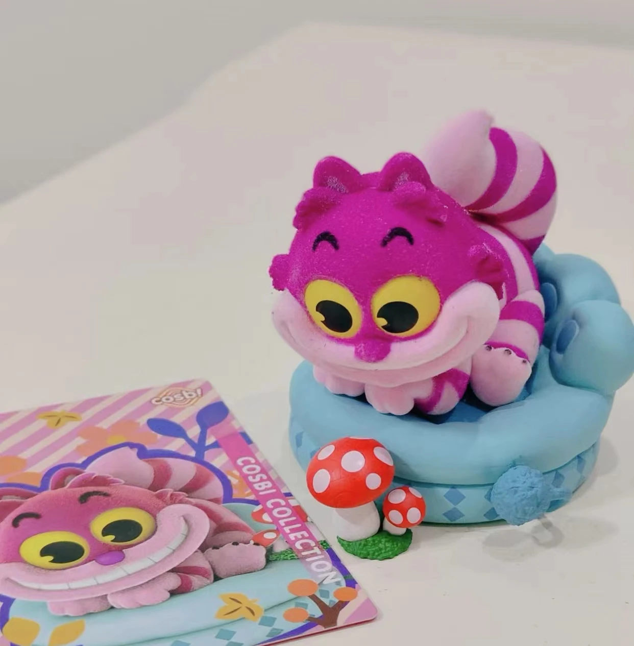 Disney Cats Party Cosbi Blind Box, Marie & Lucifer gevlokte figuren, Q-versie verzamelcadeauset voor meisjes Verzamelaarscadeau