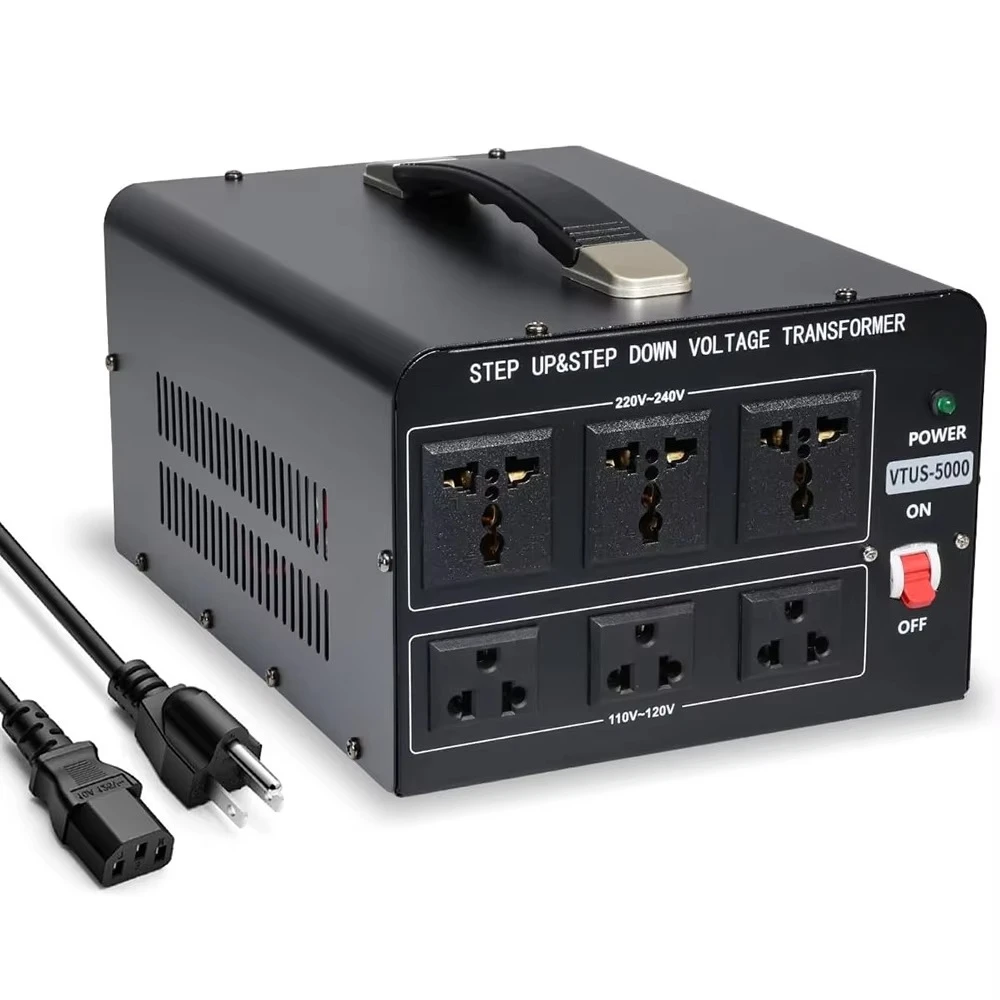 

5000VA Transformer Step up and Down AC 110V to 220V 220 to 110 Voltage Converter