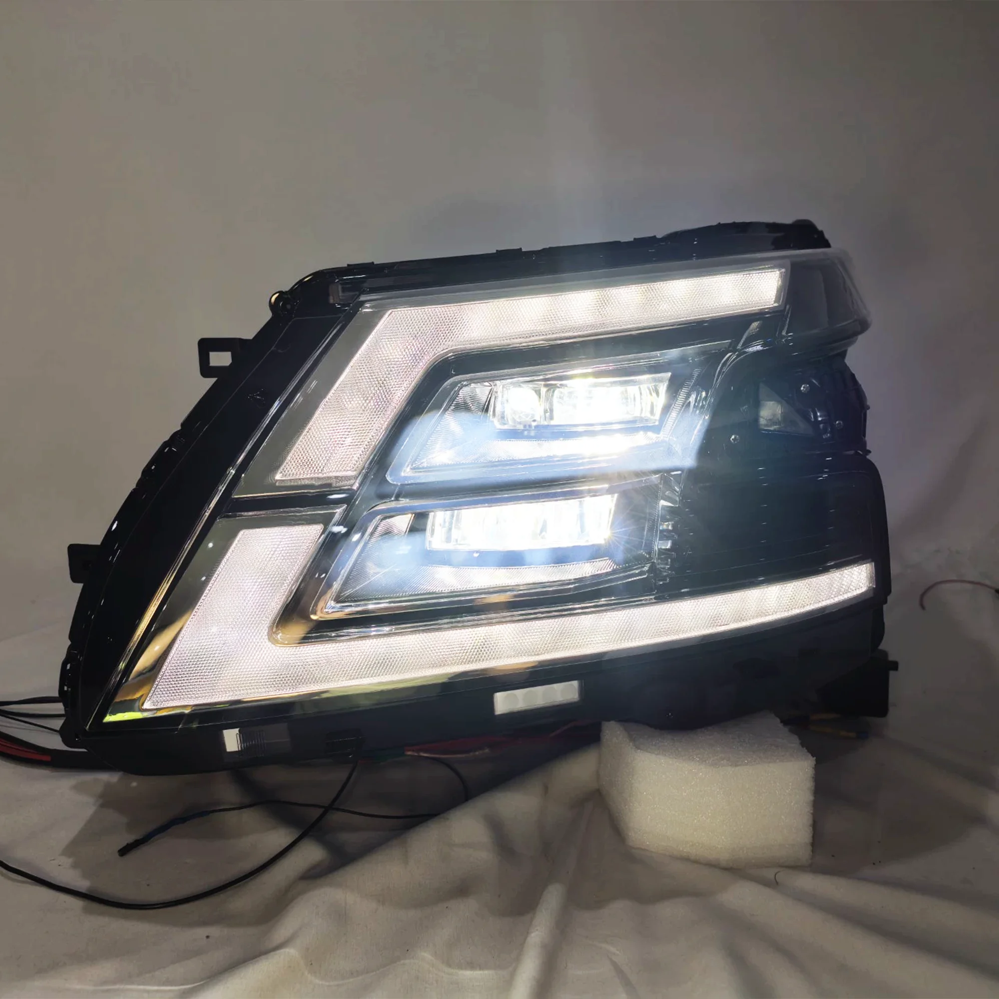 For Nissan Patrol Tourle Y61 Y62 2020 2021 2022 2023 Upgrade LED Auto Headlight Dynamic Lamp Assembly Y61 Y62 Accessories