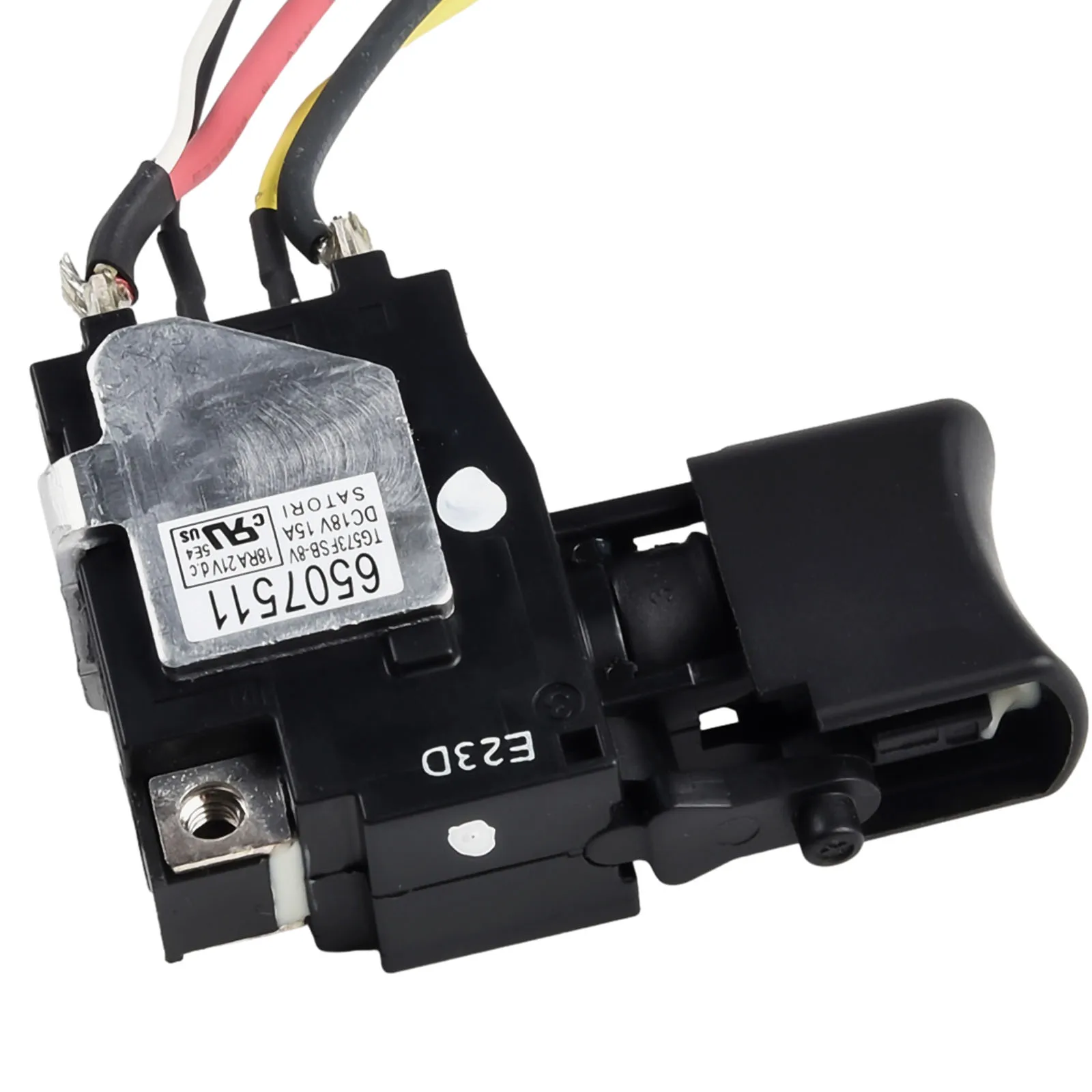 Imagem -06 - Interruptor de Fio de Fácil Instalação para Ferramentas Conveniente Útil Dtd152rfe 6507511 Dtd152z Dtd152rme Td152d Dtd152 6507511 18v 1pc