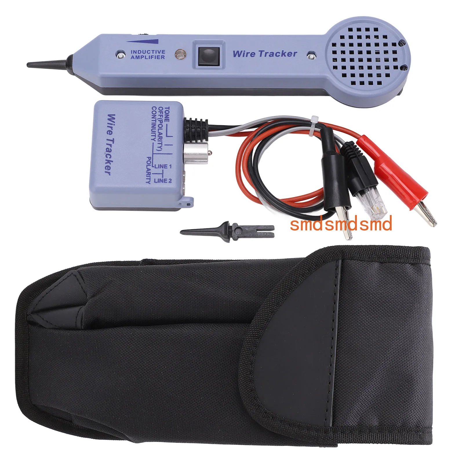 Network Cable Tracing Tester Kit Audio Adjustable Induction Amplifier Cable Toner Detector Wire Tracer Kit