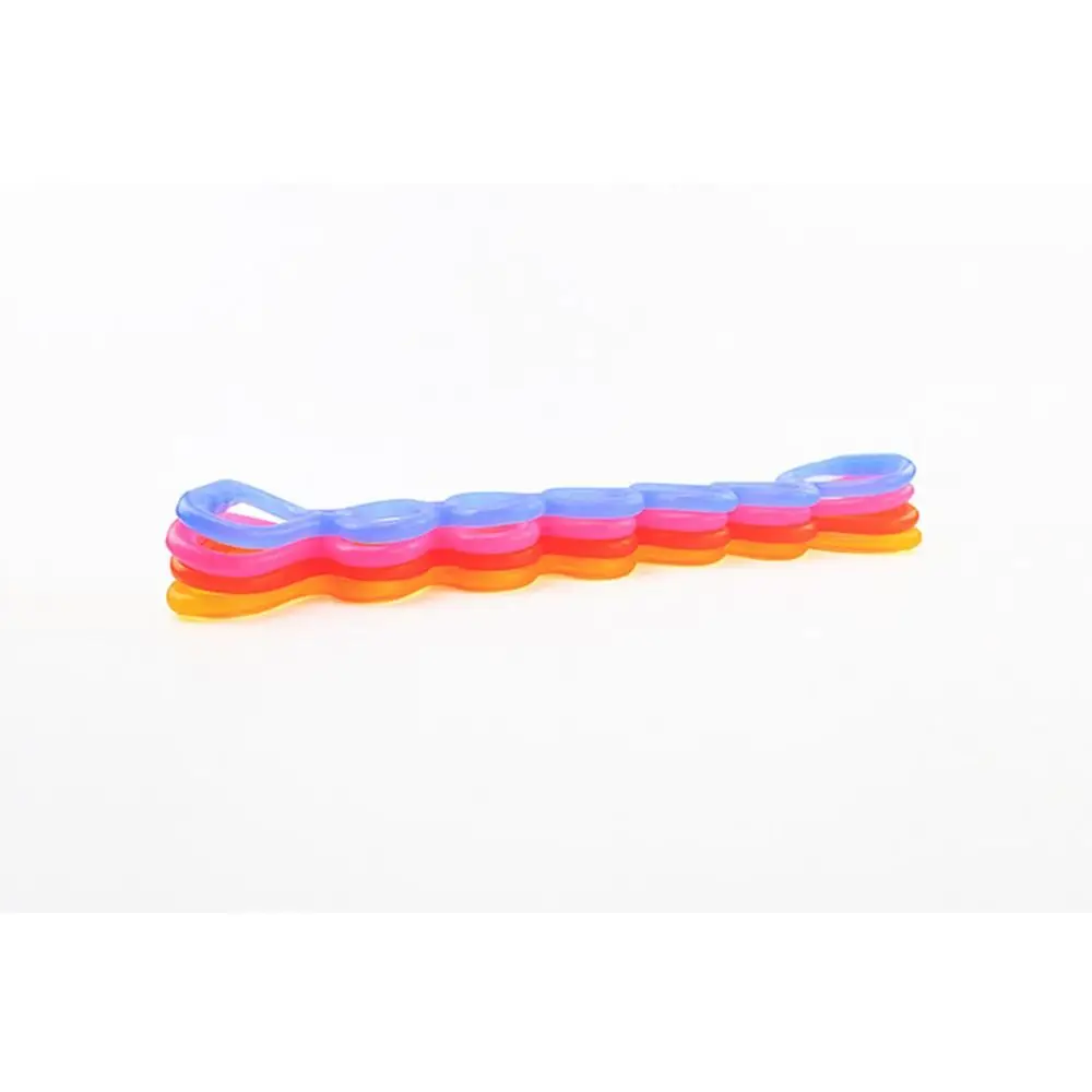 

7 Ring Physical Stretch Resistance Band Flexible Portable Size Yoga Stretch Band Foldable Break-resistant Pull Up Assist Band