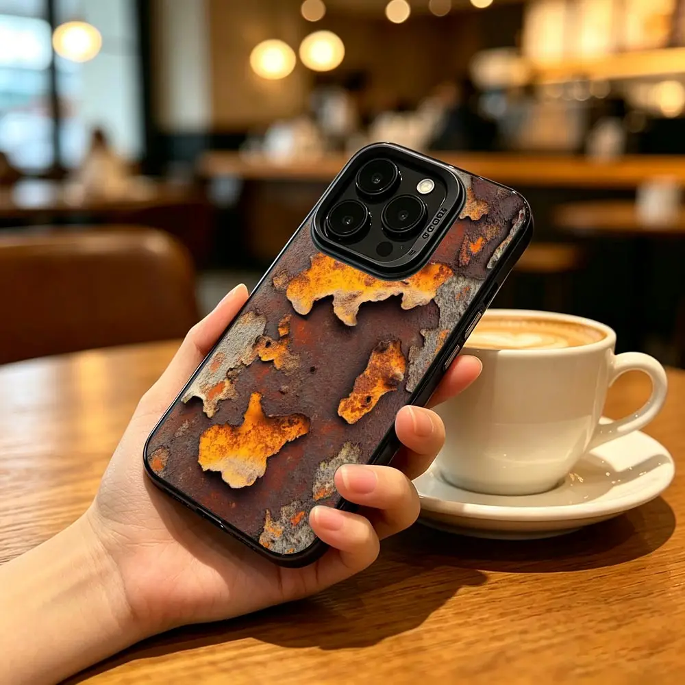 Custom Photo Cover Phone Case For Xiaomi POCO X7 X6 X5 X3 F3 F4 F6 F7 F8 M7 M6 M4 M3 PRO Funda Shell Case Industrial Rust Art