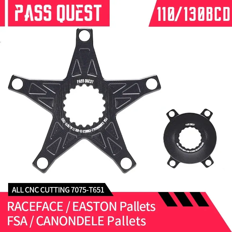 

PASS QUEST -spider modification parts for RACEFACE/ FSA / Cannondale and other specifications support customized Brompton parts