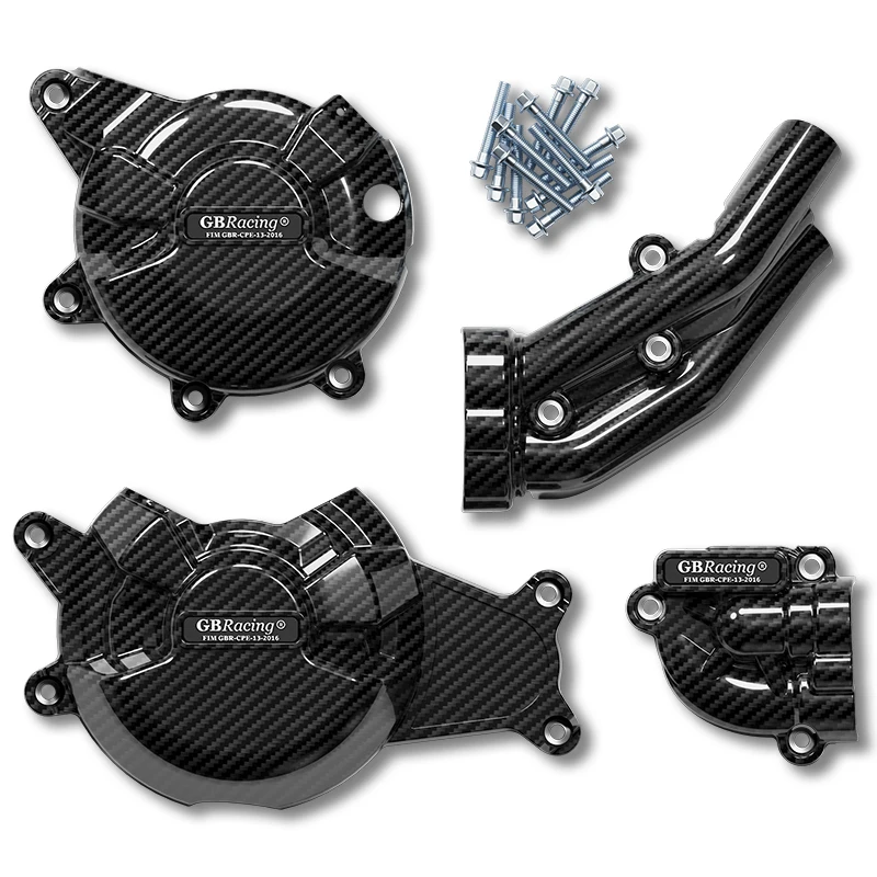 Moto Accesorios V2 MT07 Motorcycle Engine Protection Cover For MT-07 Tracer 2014-2024 Moto Engines Protections Covers Set