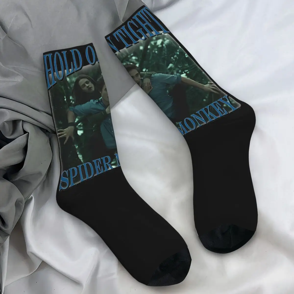 The Twilight Saga Stockings Men's hold on tight Socks Comfortable Socks Autumn Running Anti Slip Printed Socks Birthday Gift