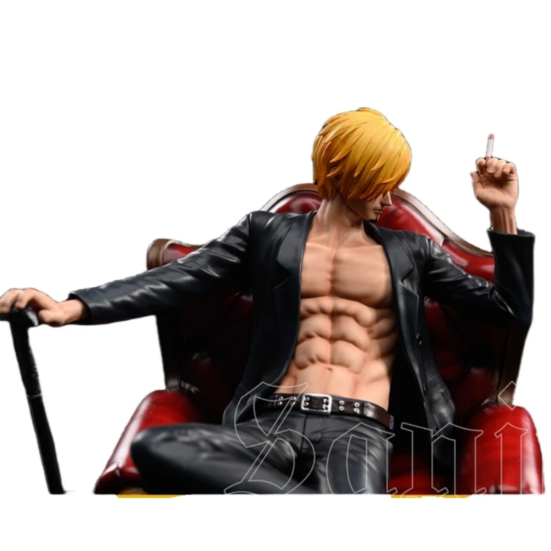 15Cm Gk In Iu Studio One Piece Suit Sanji Anime Action Figure Limited Edition Collectible Model Garage Kit Statue Toys Gift