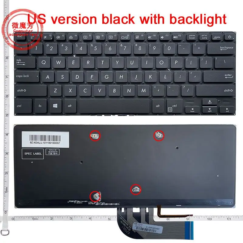 

US keyboard FOR ASUS Pro B9440 B9440U B9440UA B9440FA B9440UAR B9440UAV English laptop