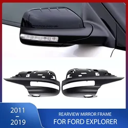 Side Rearview Mirror Lower Bottom Holder Frim Trim Housing Frame Cover For Ford Explorer 2011 2012 2013 2014 2015 2016-2019 LHD
