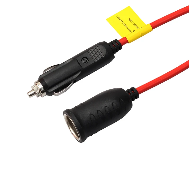 1PCS 3.6M 12V/24V  Car Cigarette Lighter Extension Cord Charger Accessories Plug Socket Car Cable Socket Female Styling