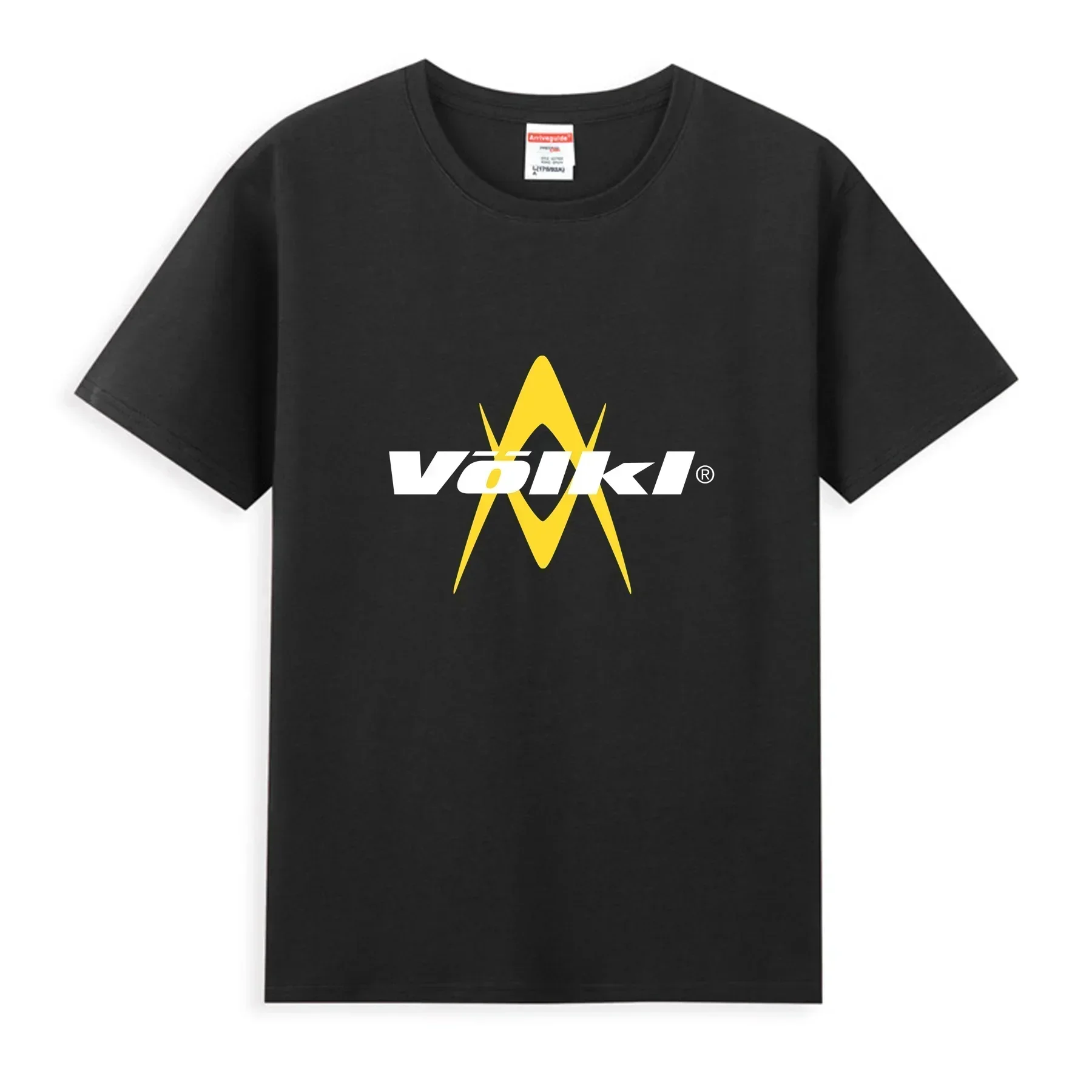 

2025 Men T Shirt Casual Volkl Vector Logo T-shirt Graphic Oversized Sports Tops Breathable Comfortable Streetwear S-3XL Cool Tee