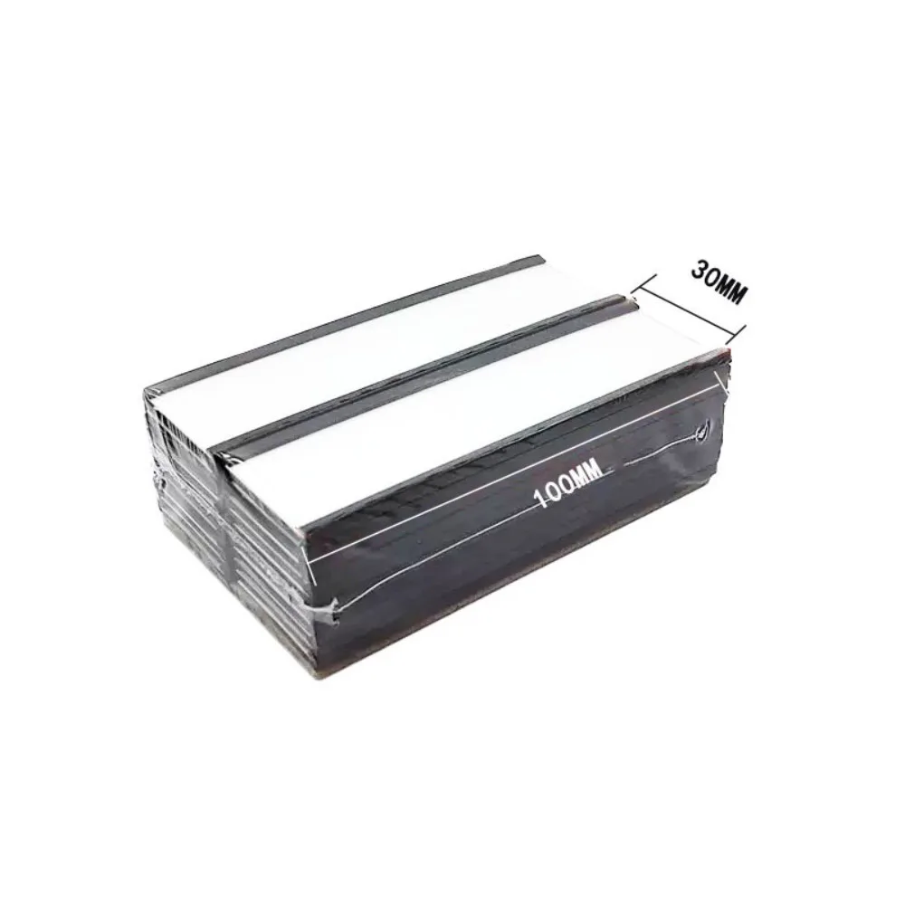 

Белые бумажные карты Магнитный держатель для этикеток Защитная пленка Полка без беспорядка Держатель этикетки Регулируемый съемный магнитный держатель для этикеток