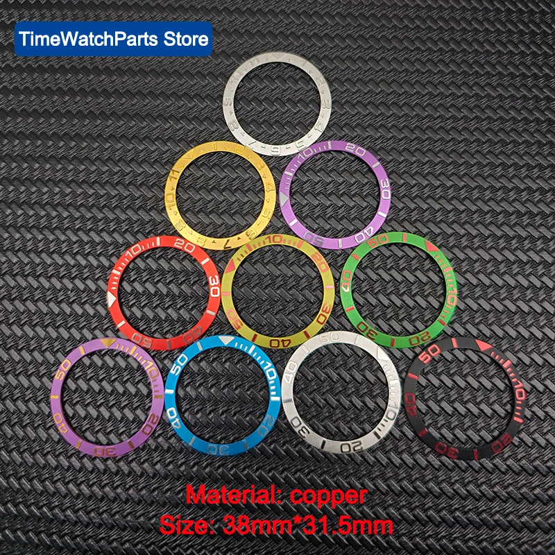 

Watch Bezel Insert Ceramic Bezel Insert GMT 38mm*31.5mm Insert For SKX007 SKX009 SRPD Watch Cases Replace Mod Parts