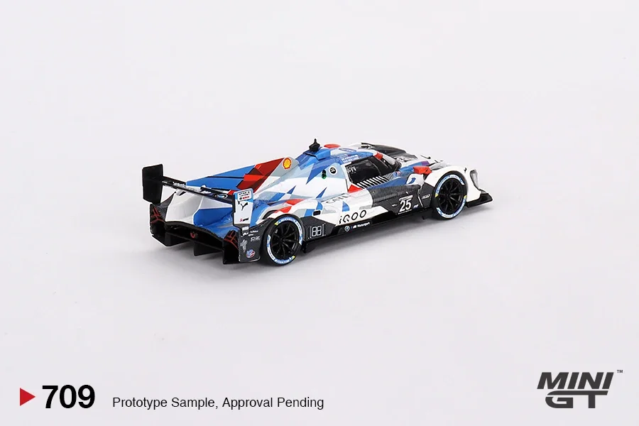 MINI GT 64  BMW M Hybrid V8 #25 BMW M Team RLL 2023 IMSA MGT00709-CH Car Diecast Vehicle Model Toy