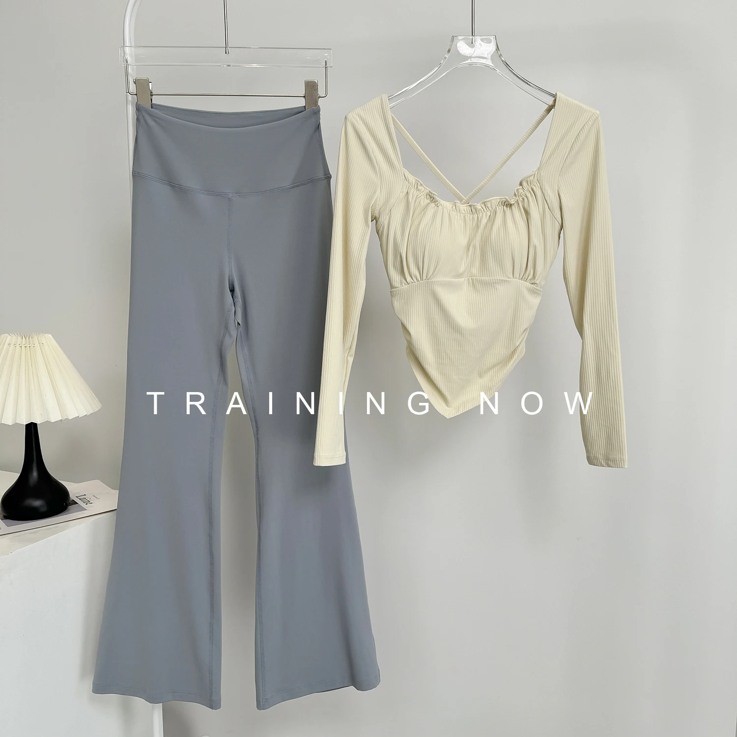 

Спортивный костюм для женщин, осенняя мода, одежда для похудения, фитнеса, йоги, одежда с высокой талией, подтягивающая бедра, утренний бег