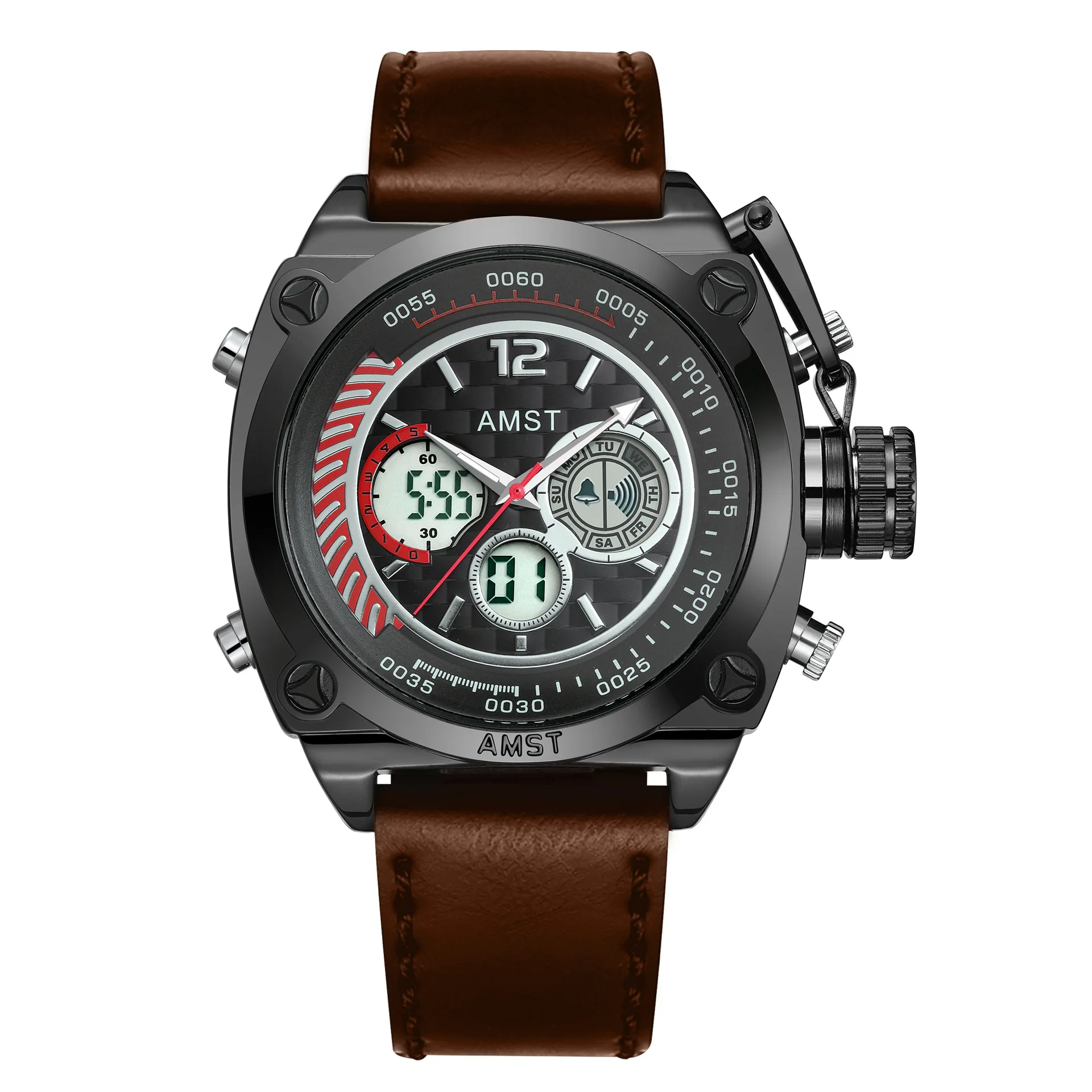 AMST new hot-selling waterproof casual fashion sports multi-functional student men's watch electronic watch***