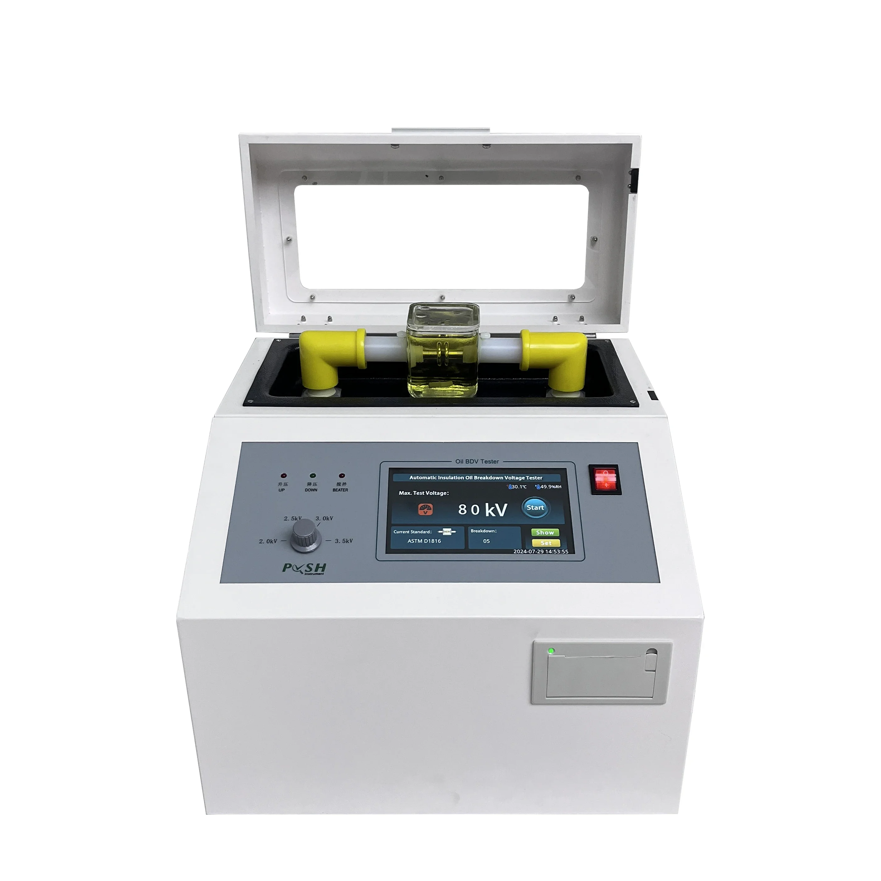 

PUSH electrical PS-1001 insulation oil breakdown voltage tester astm d1816 astm d877
