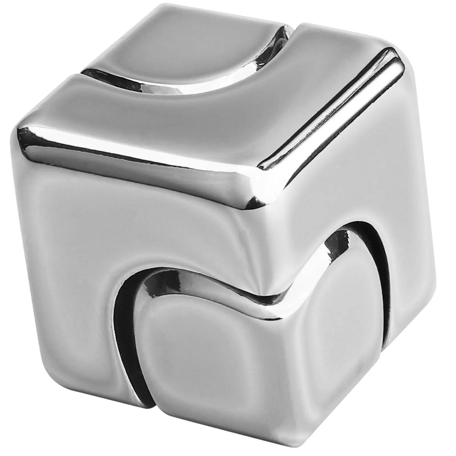 Metall Cube Rotierenden Fingertip Gyroskop Zappeln Anti Stress Spielzeug Erwachsene Büro Home Reise Tragbare Spinner Spielzeug Weihnachten Geschenke