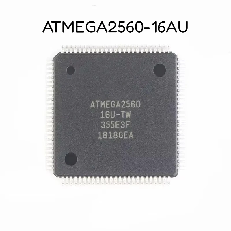 1pcs ATMEGA2560-16AU TQFP-100 ATMEGA2560 16AU ATMEGA 2560 ATME 16U 8-Bit Mcu Microprocessor Flash 256K