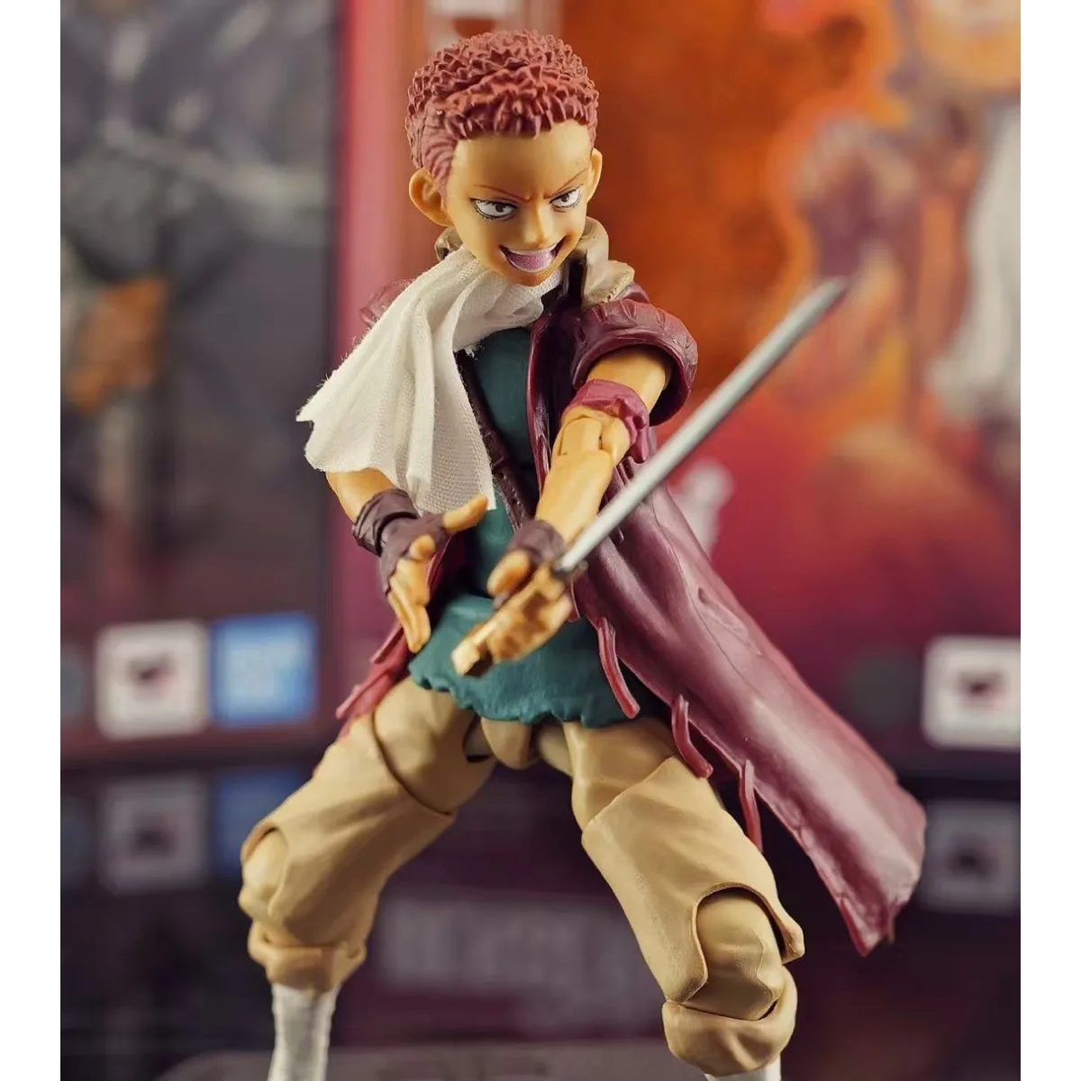 Oryginalna figurka akcji Bandai S.H.Figuarts SHF BERSERK Isidro, model anime, zabawki kolekcjonerskie, ozdoby, lalka dla dzieci, prezenty, dostępne od ręki.