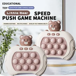 Speed Push Game Extractor Puzzle Decompression Console di gioco supera il livello colpisci un giocattolo talpa