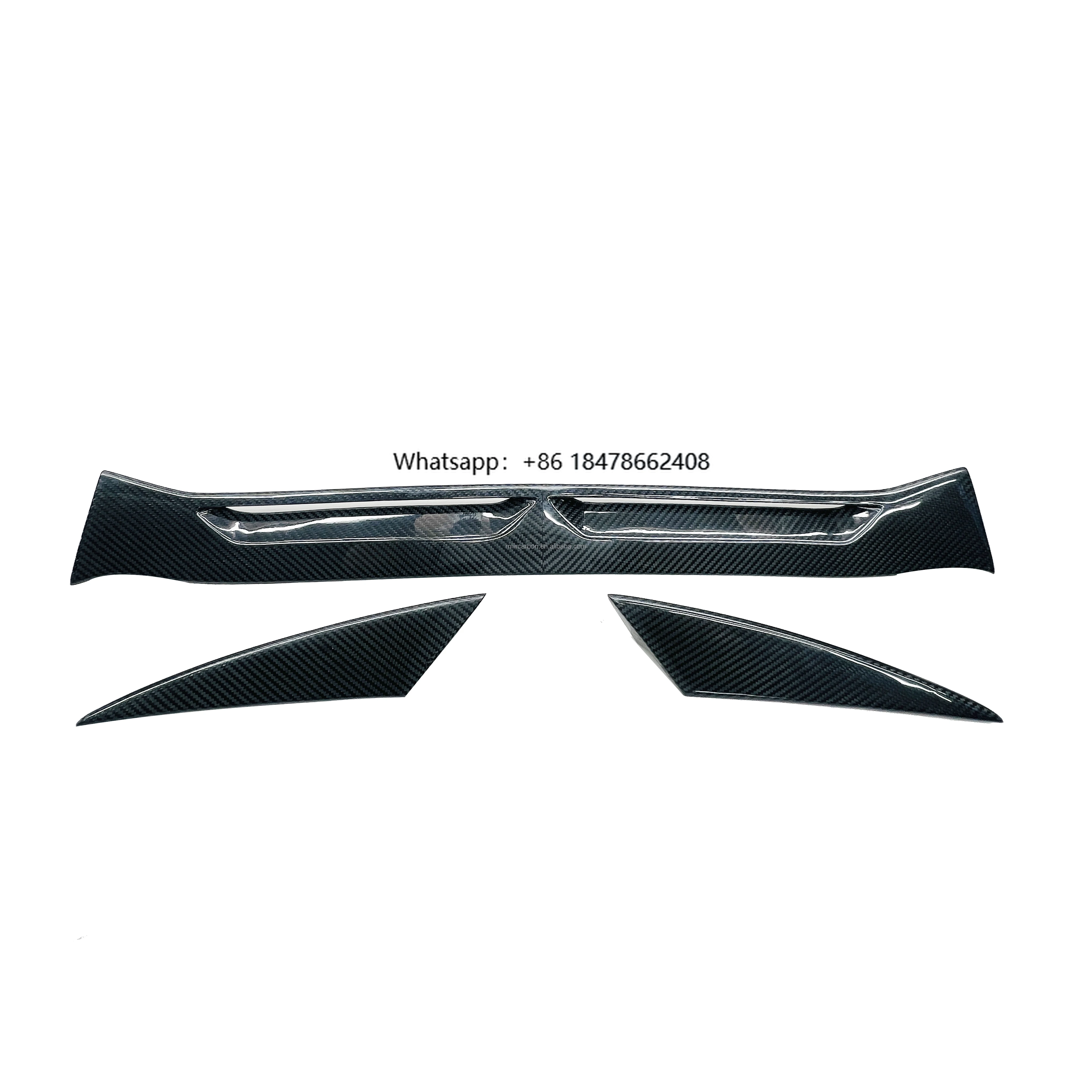 

Car Rear Trunk Wing Spoiler Body Kits Carbon Fiber Trunk Ducktail Spoiler