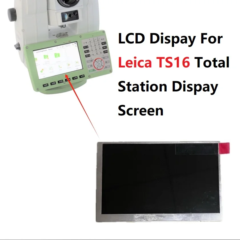 LCD Dispay For Leica TS16 Total Station Dispay Screen Replacement