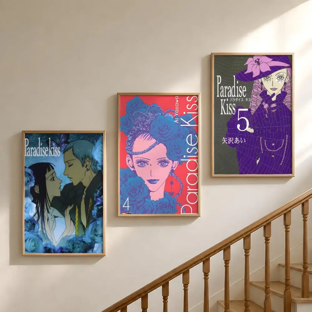 Anime Paradise Kiss ParaKiss Yukari Poster Waterproof HD Modern Peel And Stick Wall Decor Bedroom Living Room Dorm Office