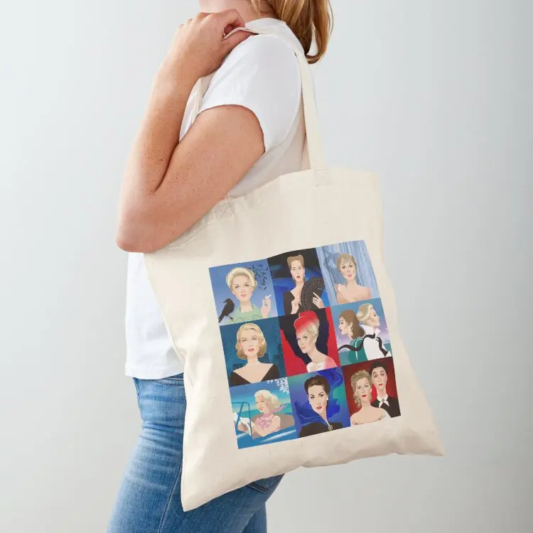 

Hitch's heroines Tote Bag Fabric bag Gift bags Lady bags supermarket folding bag