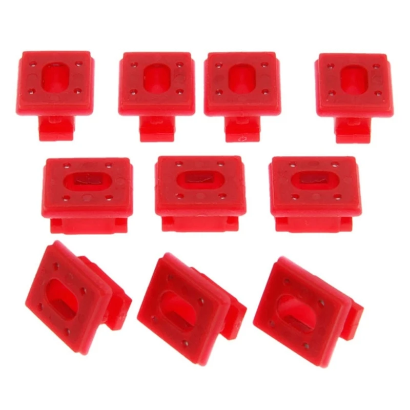 Dashboard Molding Clips Red Plastic Fasteners for E65 E66 E83 Interior Repair