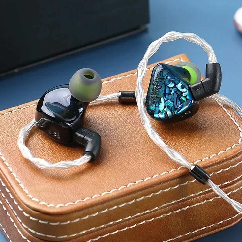 Sound Rhyme SR8 14BA In-Ear HiFi Earphones Music Studio Stage Ear Return Professionally Custom Earphone Stereo Bass Headphones