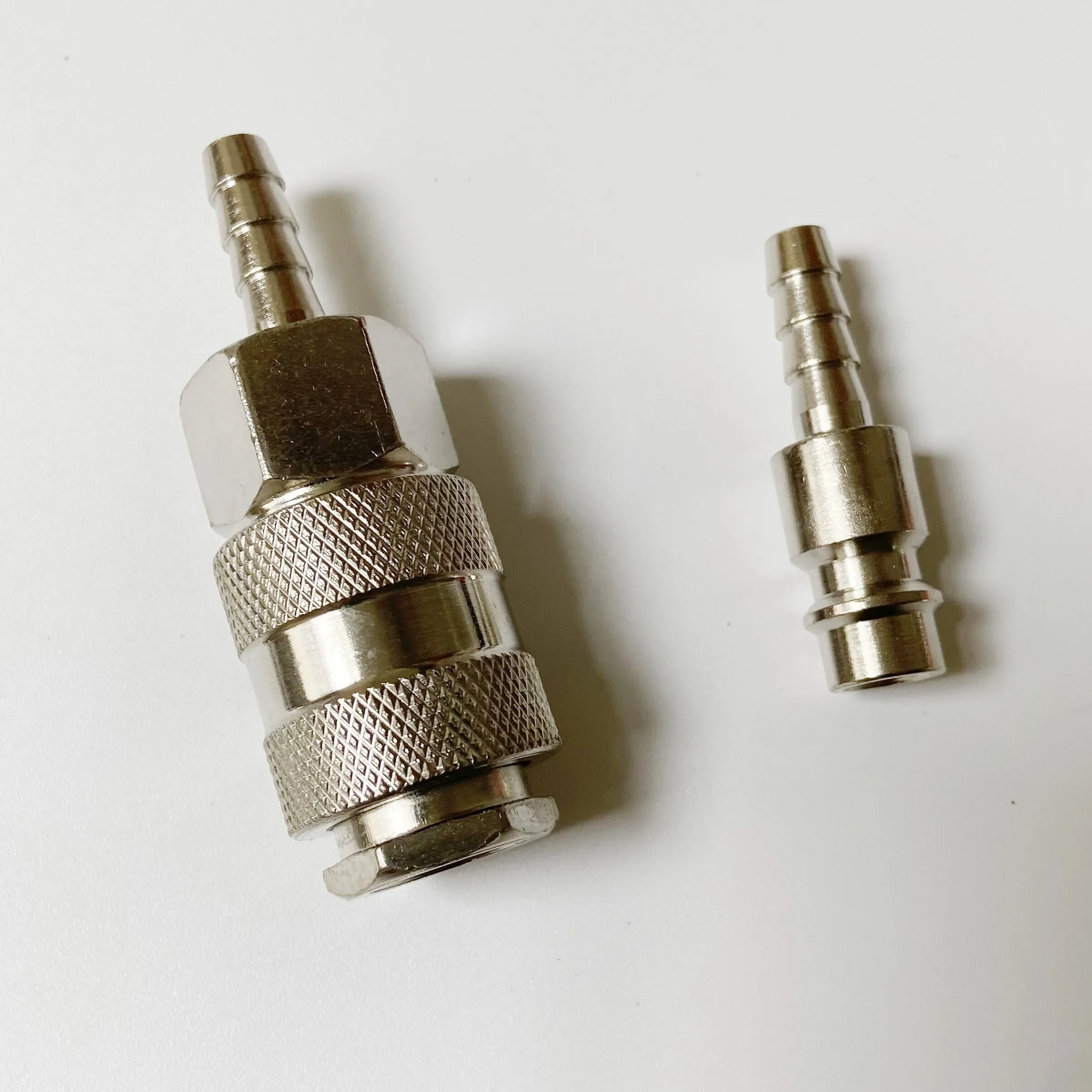 EU Type Socket + Plug Pneumatic Fitting European Standard Quick Connector 6/8/10mm Hose Barb Coupler Adapter For Air Compressor