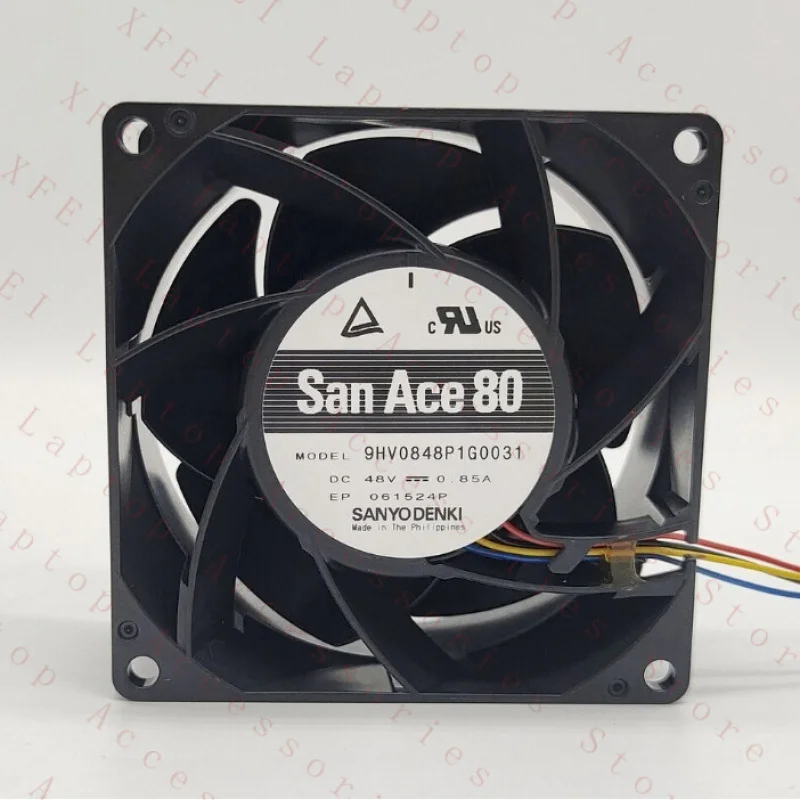 

D 1PC for SANYO 9HV0848P1G0031 Cooling Fan 48V 0.85A 4-wire New
